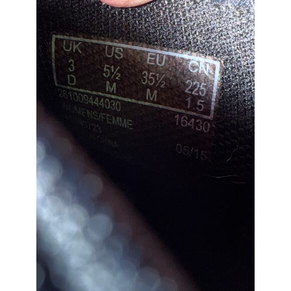 Clarks Muckers Zip Up Shoes Leather Rain Boots Ruck Womens Sz 5.5 EU 35.5 Brown - Picture 9 of 10